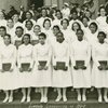 Group portrait of Lincoln School for Nurses graduating class of 1940.