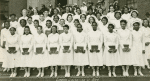 Group portrait of Lincoln School for Nurses graduating class of 1940.
