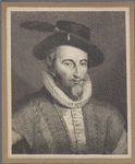 Portrait with brimmed hat
