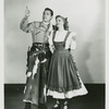 Ridge Bond (Curly) and Patricia Northrup (Laurey) in the 1951 revival of Oklahoma!