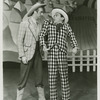 Walter Donahue (Will Parker) and Jerry Mann (Ali Hakim) in the 1951 revival of Oklahoma!