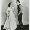 Florence Henderson (Laurey) and Alfred Cibelli, Jr. (Jud Fry) in the 1953 revival of Oklahoma!