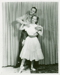 George Lawrence (Chalmers) and Maggie Nelson (Ellen) in the 1953 revival of Oklahoma!