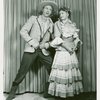 Harris Hawkins (Will Parker) and Barbara Cook (Ado Annie) in the 1953 revival of Oklahoma!