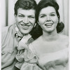 Peter Palmer (Curly) and Louise O'Brien (Laurey) in the 1963 revival of Oklahoma!