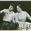 John Davidson (Curly) and Ruth Kobart (Aunt Eller) in the 1965 revival of Oklahoma!