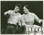 John Davidson (Curly) and Ruth Kobart (Aunt Eller) in the 1965 revival of Oklahoma!