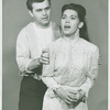 Daniel P. Hannafin (Jud Fry) and Susan Watson (Laurey) in the 1965 revival of Oklahoma!