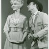 Karen Morrow (Ado Annie) and Richard France (Will Parker) in the 1965 revival of Oklahoma!