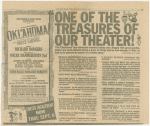 Advertisement for the 1969 revival of Oklahoma!