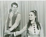 Bruce Yarnell (Curly) and Lee Barry (Laurey) in the 1969 revival of Oklahoma!