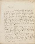 Autograph letter signed to John Fenwick, 15 February 1793