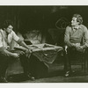 Martin Vidnovic (Jud) and Laurence Guittard (Curly) in the 1979 revival of Oklahoma!