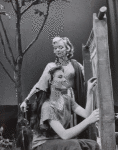 Janice Rule and Barbara Baxley in a scene from The Flowering Peach