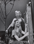 Janice Rule and Barbara Baxley in a scene from The Flowering Peach
