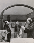 Unidentified actors in a scene from The Flowering Peach