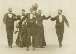Dancers performing the Cakewalk