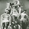 Lyricist Noble Sissle and cast members from the musical "Shuffle Along," ca. 1921
