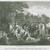 Treaty with the Indians, after painting by Benjamin West.