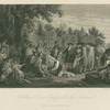 Treaty with the Indians, after painting by Benjamin West.