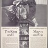 Advertisement for the 1960 revival of The King and I featuring Barbara Cook (Anna Leonowens) and Farley Granger (The King)