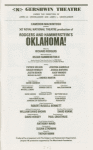 Program for the 2002 Broadway revival of Oklahoma!