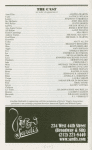 Program for the 2002 Broadway revival of Oklahoma!