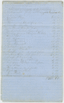 Albro Lyons Schedule of items for reparations (Draft Riots)