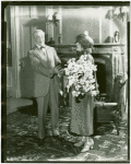 Lew Fields (Franz Henkel) and Betty Weston (Elsa Henkel) in The Melody Man