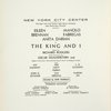Souvenir program for the 1963 revival of The King and I