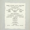 Souvenir program for the 1963 revival of Oklahoma!
