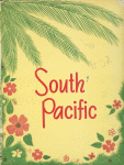 Souvenir program for the 1955 revival of South Pacific