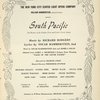 Souvenir program for the 1955 revival of South Pacific