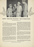 Souvenir program for the 1955 revival of South Pacific