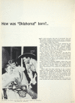 Souvenir program for the 1969 revival of Oklahoma!