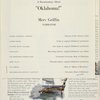 Program (3/26/1968 ) for a gala benefit concert presentation of Oklahoma! at Lincoln Center (New York, N.Y.)