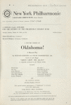 Program (3/26/1968 ) for a gala benefit concert presentation of Oklahoma! at Lincoln Center (New York, N.Y.)