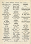 Program (beginning 3/31/1943) for Oklahoma!