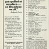 Program for the opening night (12/13/1979) of the revival of Oklahoma!