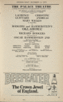 Program for the opening night (12/13/1979) of the revival of Oklahoma!