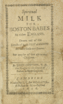 Spiritual Milk For Boston Babes In either England