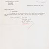 Letter from F. Lehner to Betty Drury