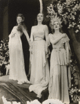 Unidentified chorus girls in a scene from One Touch of Venus