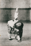 Lydia Sokolova as the Chosen Virgin in "Le Sacre du Printemps"