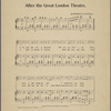 After the great London theatre