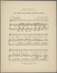 All for a man who's God was gold