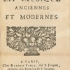 Des representations en musique anciennes et modernes
