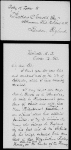 Holograph copy of his letter to Arnold, Oct. 14, 1866.  Relates to Walt Whitman