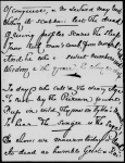 De la Ramee, Louise. Mathew Arnold [sic] April 1888. Holograph poem