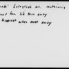 "I'm happiest when most away" and "Weaned from life and torn away"